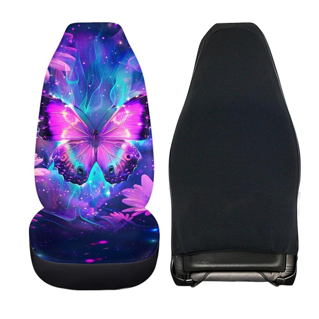 Car Universal Seat Cover School Bus Pattern Printing All-Inclusive Car Seat Cover For All Seasons