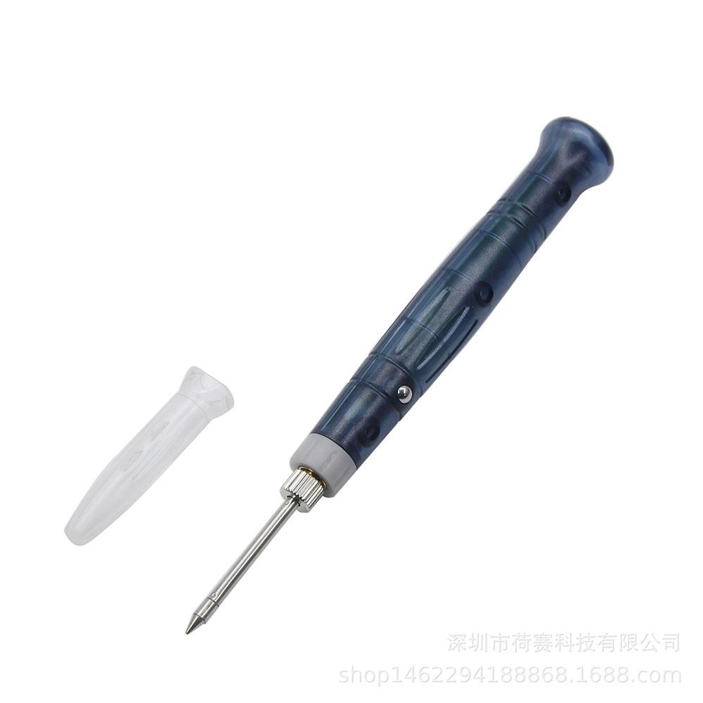 5V 8W Mini Portable USB Electric Powered Soldering Iron Pen Tip Touch Switch