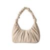 European and American Niche Design Bags for Women Handbag Cow Horn Pleated Bag Cloud Bag Baguette Bag Underarm Bag Crossbody Shoulder Bag