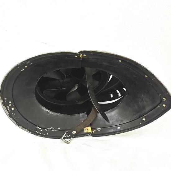 Medieval Knight Helmet with Visor Steel Armor Replica with Brass Trim