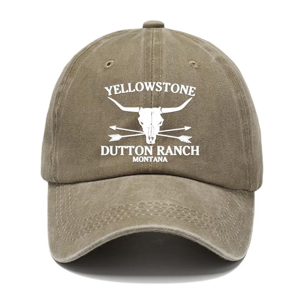 Adjustable Western Cowboy Baseball Hats Washed Cotton Sun Hat Fashion Dad Hat for Men Women