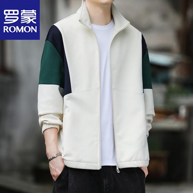 ROMON Мужская куртка в стиле business casual со стойкой