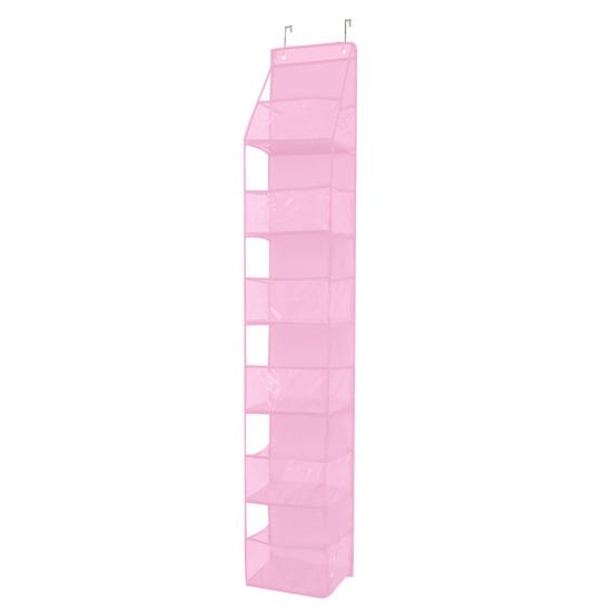 Подвесной органайзер для хранения вещей, прочный, выдерживающий большую нагрузку, с большой вместимостью, простой монтаж, многоцелевой держатель для хранения с металлическими крючками