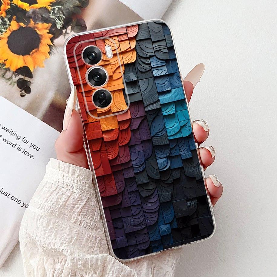For OPPO Reno12 Pro 5G Case CPH2629 Cover Transparent Silicone Fashion Butterfly Soft Case For Reno 12 CPH2625 Reno 12Pro Fundas