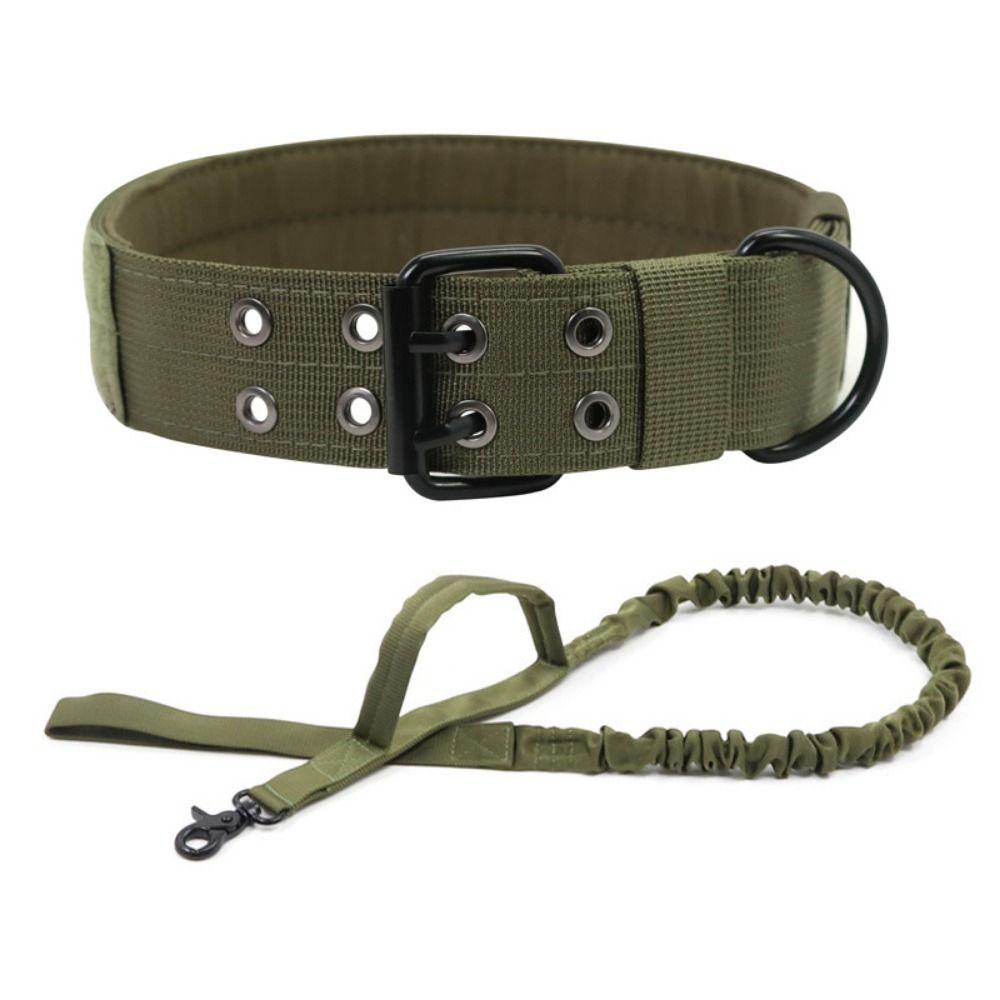 Household Quick Release Shepherd Training Rope Tactical Dogs Collar Dog Accessories Pets Collars