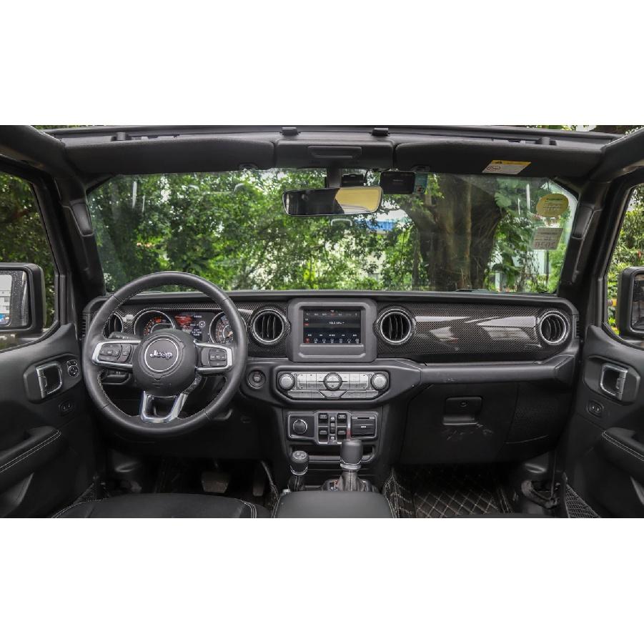 Центральная консоль автомобиля, декоративная панель приборной панели, наклейка для Jeep Wrangler JL Gladiator JT 4XE 2018-2023, аксессуары для интерьера