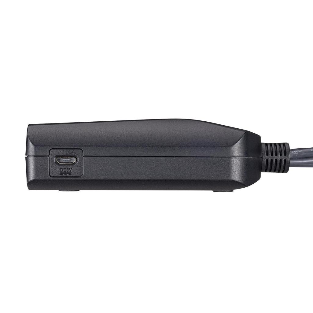 Sanwa Supply PC автоматическое коммутационное устройство с ручным переключателем (Совместимость с 4K, 21) SW-KVM2WHUUS
