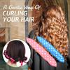 Hair Curler Soft Heatless Lightweight Foam Curlers Sleep Pillow Rollers Flexible