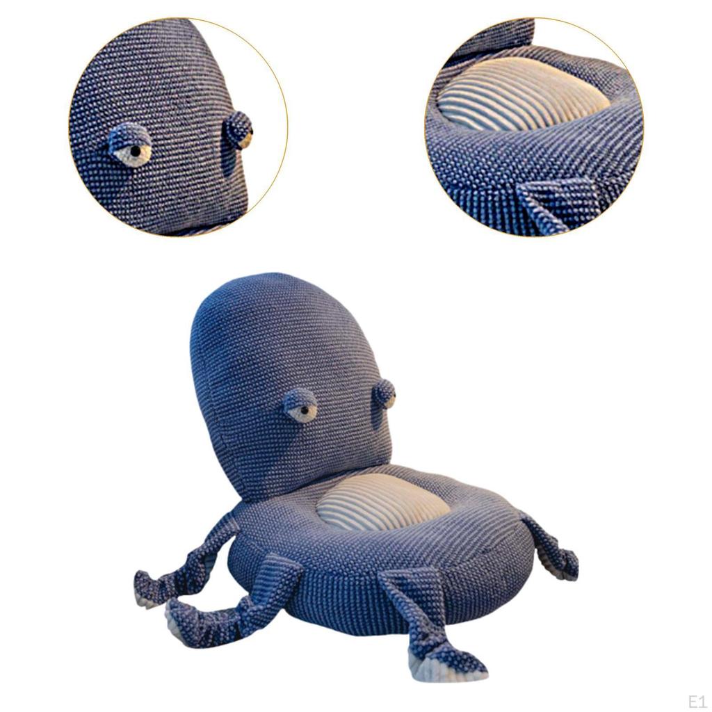 Подушка на стул в форме мультяшного животного, дизайн, ленивый диван, мягкая подушка для отдыха для гостиной, спальни