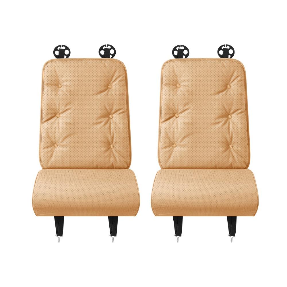 Nappa Leather Car Seat Cover Suede Cover Seat Extension Pad Leg Cushion Mat Leg Support