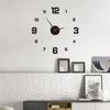 Creative Nordic Simple Digital Clock Diy Silent Wall Clock Study Living Room Wall Sticker Clock