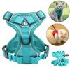 Fashion Reflective Cat Harness and Leash Sets Breathable Mesh Pet Harnesses for Small Dogs Cats Kitten Accessories Collier Chat