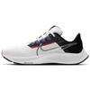 Air Zoom Pegasus 38 White Black Flash Crimson Women's Sneakers CW7358-101