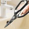 New Multifunctional Black Titanium Kitchen Scissors Powerful Chicken Bone Shears Home Kitchen tools for Cutting meat ,barbecue5