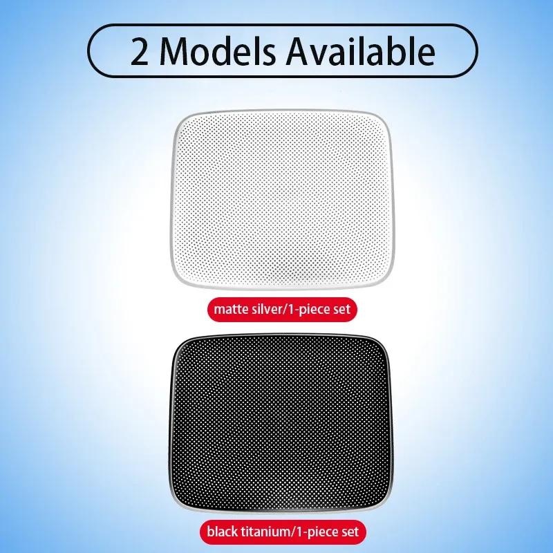 For LiXiangL6 L7 L8 L9 -2025 Car Dashboard Horn Cover Stainless Steel Speaker Protective Cover trument Horn Sticker