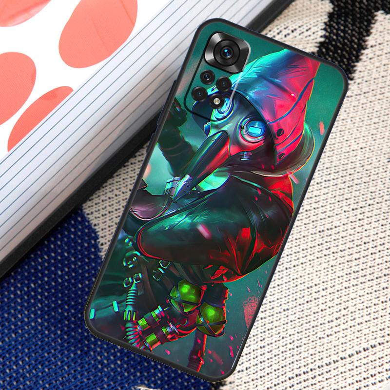 Чехол Free Fire Game для Xiaomi Redmi Note 12 8 9 10 11 Pro 9S 10S 11S 8T Redmi 10 12C 9C 10A 10C Coque