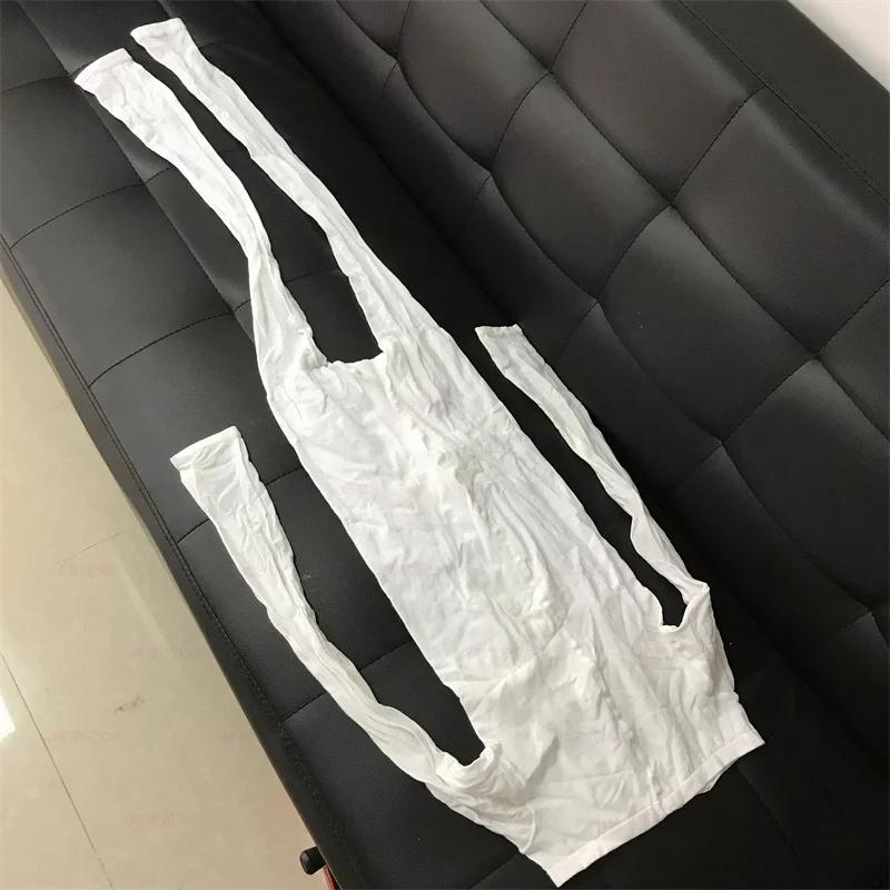 5 шт. боди для похудения, одноразовый аппарат для вакуумной терапии с роликами, белый цвет, размер ML XL, форма для салона красоты