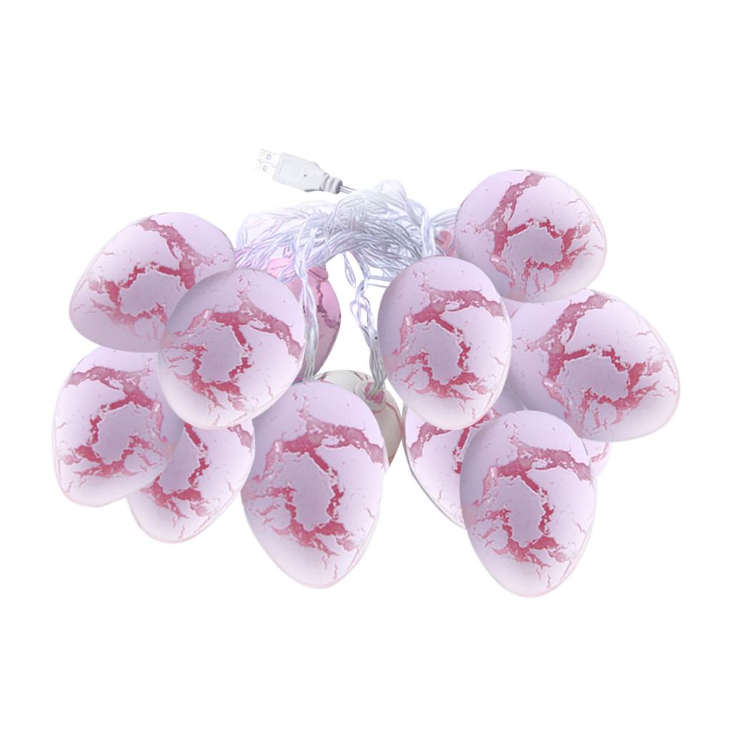 Пасхальные яйца, гирлянды из проволоки на батарейках, вечерние лампы для домашнего декора, USB