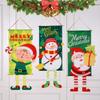 Christmas Hanging Flags for Home Hanging Flags Xmas Ornaments Navidad Natal New Year Gift Merry Christmas Decoration