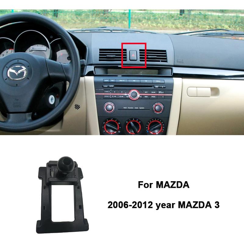 BDP1 For MAZDA 6 ATENZA 2004-2023,  MAZDA 3 AXELA 2006-2023, CX5 2013-2023, Car Special Phone Holder Stand Mounting Bracket