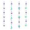Under the Sea Party Decorations Colorful Bubble Garlands Banners Girl Mermaid Ocean Theme Birthday Party Decor Baby Shower