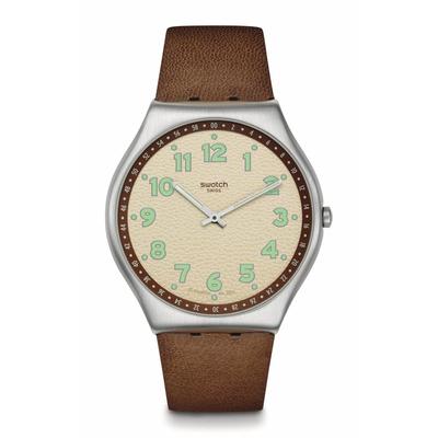 Часы TABBY HEPCAT SS07S135 Коричневый [Swatch]