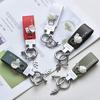 Delicate Car Key Chain Smooth Alloy Car Keys Storage