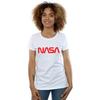 NASA Womens/Ladies Modern Logo Cotton Boyfriend T-Shirt