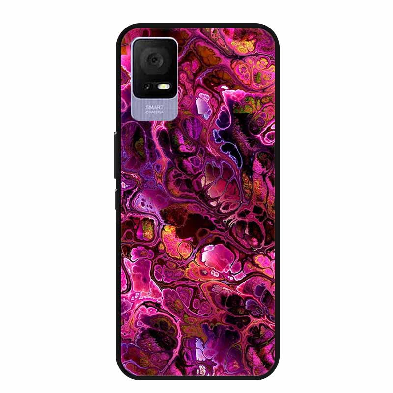 Для чехла TCL Ion V IonX с рисунком кошки Мягкий ТПУ Черный Силиконовый Чехлы для Телефона для TCL Ion X Чехол Fundas IonV Чехлы для TCLIonX Сумки