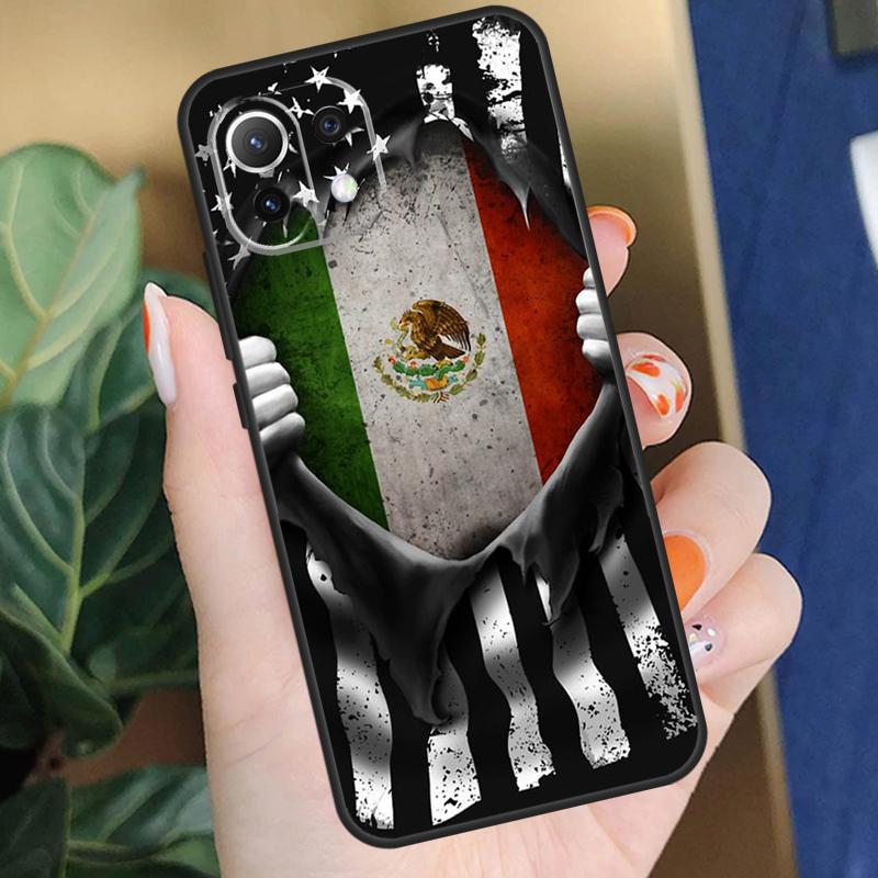 Mexican Pride Eagle Flag Case For Xiaomi 17 Pro Max 14 15 Ultra 13T 14T 15T Pro POCO F8 F7 F5 F6 X5 X6 X7 Pro Coque