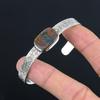 Friendship Day Deal Bloodstone Stone 925 Sterling Silver March Bangle Jewelry