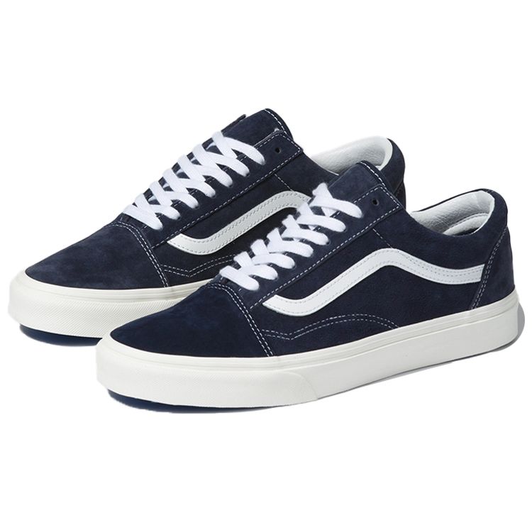 Vans Old Skool Pig Suede - Persian Night Unisex Sneakers Blue True-White VN0A38G19G5