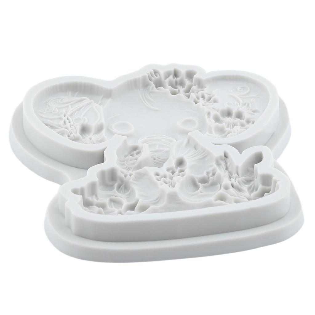Силиконовые формы в виде слона, форма для мастики в виде слона, инструменты для украшения торта, топпер для кекса, форма для конфет, шоколада, гампасты