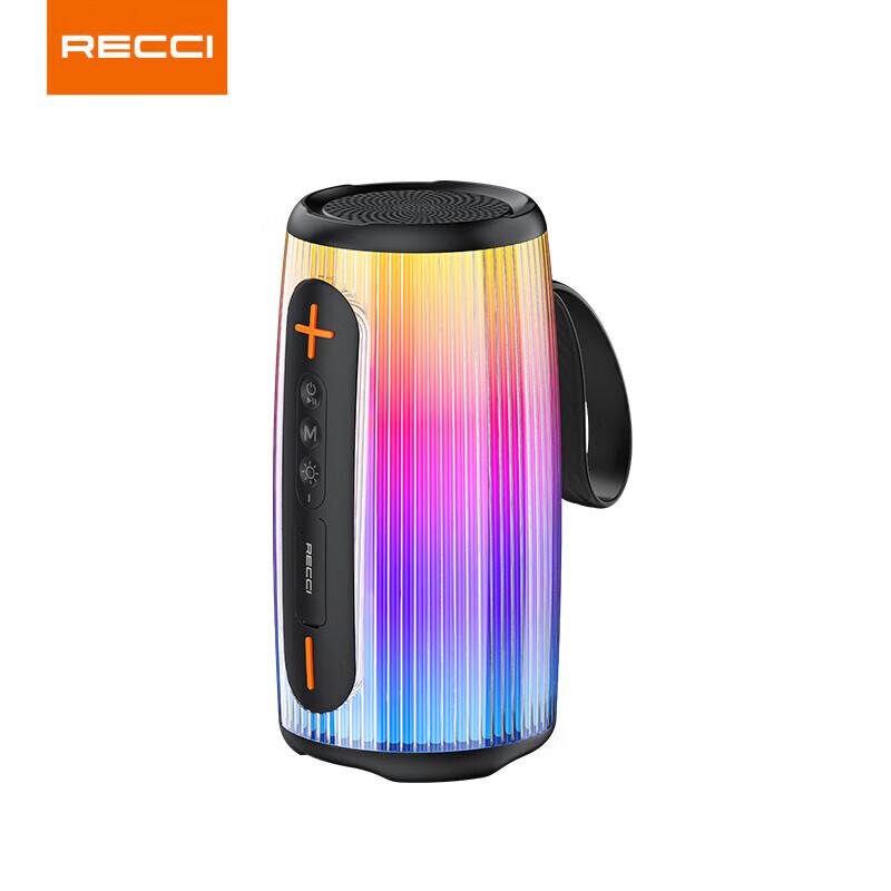 Recci RSK-W45 Portable Bluetooth Speaker with RGB Lights