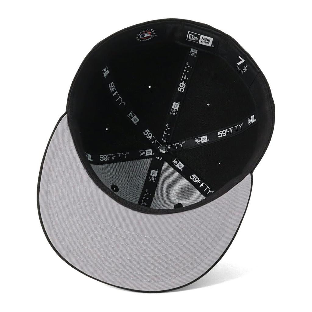 Кепка New Era 59FIFTY 70898512 NER35C3293 MLB San Diego Padres SD Черный Под козырьком ONSPOTZ Специальный заказ Шляпа 5950 Прямой плоский козырек Сезонный