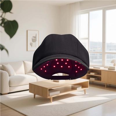 Azure SIeek Современный вид Импульсная светодиодная шапка 660 нм 850 нм Беспроводная Регулируемая Яркость Шлем-шапка для светотерапии красным светом для головы