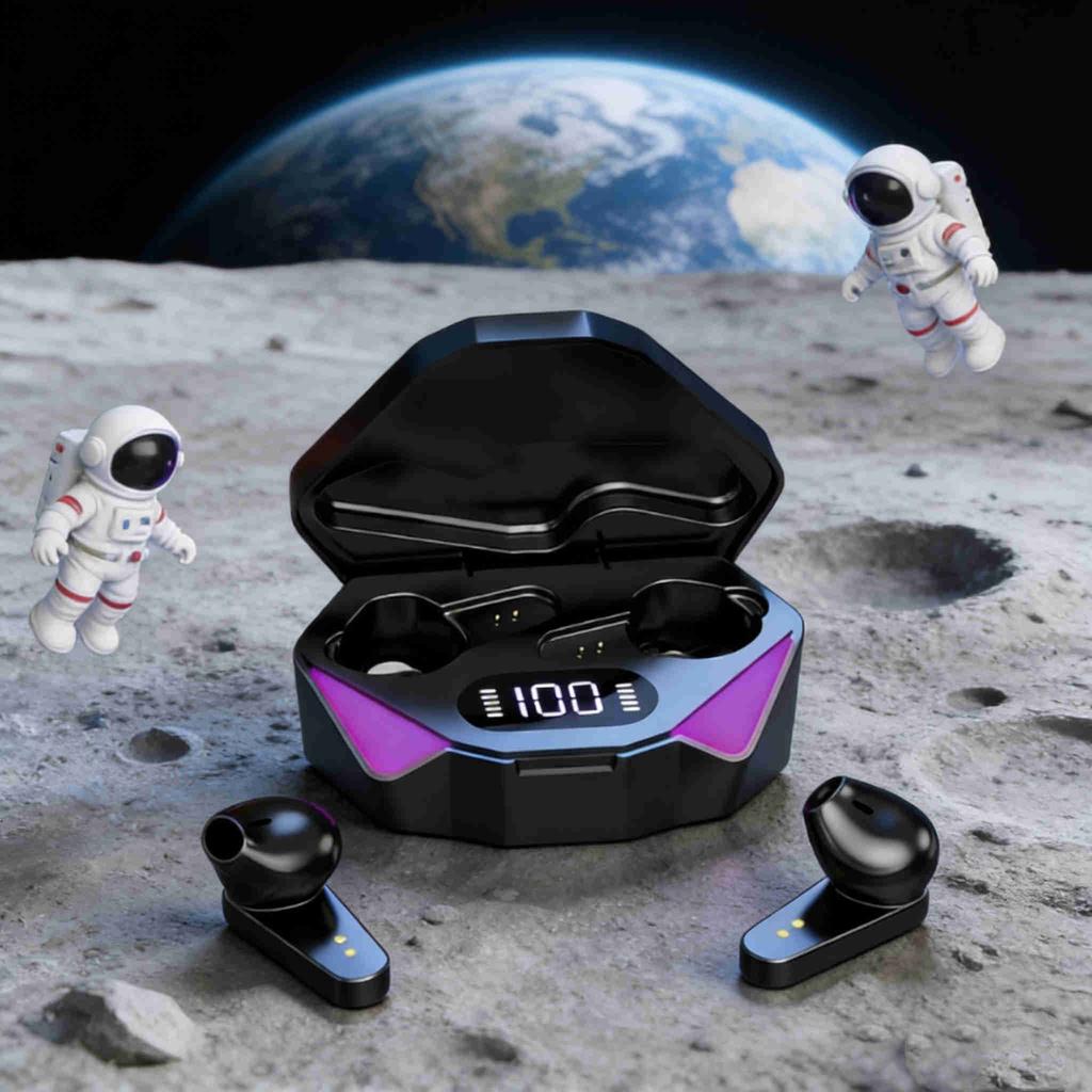 TWS Fone Bluetooth Headphones Wireless Earbuds Bluetooth Earphones with Fast Charging Deliver Hours of Playback in Minutes