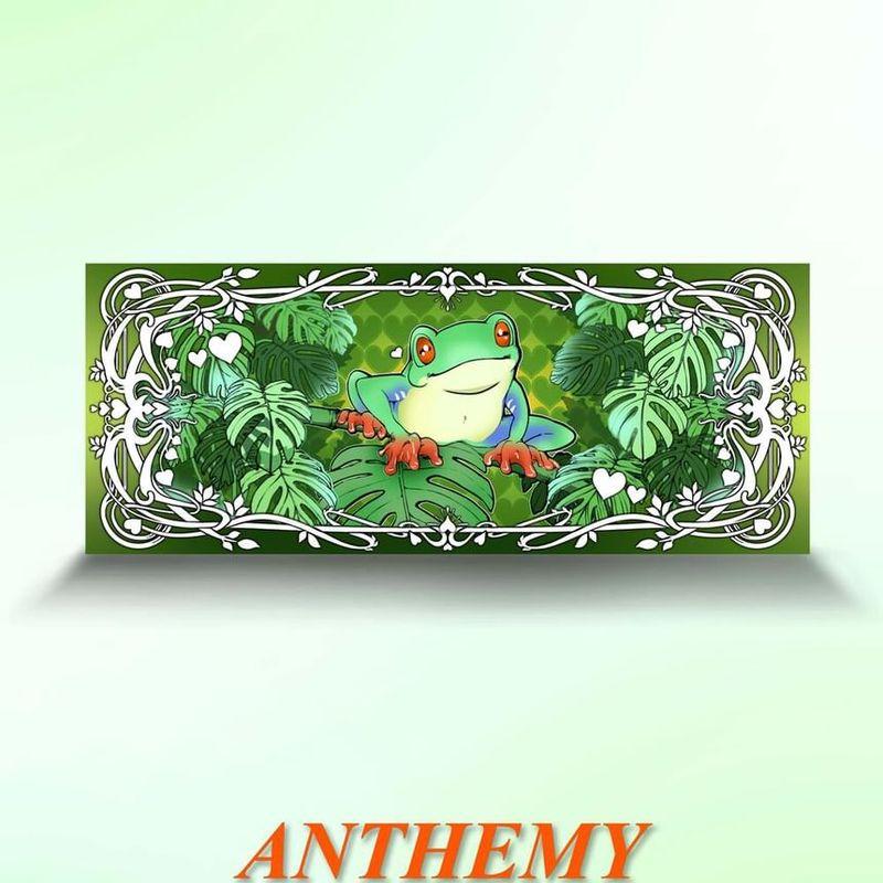 ANTHEMY - Croaking Frog 10-Color Chameleon Eyeshadow Palette