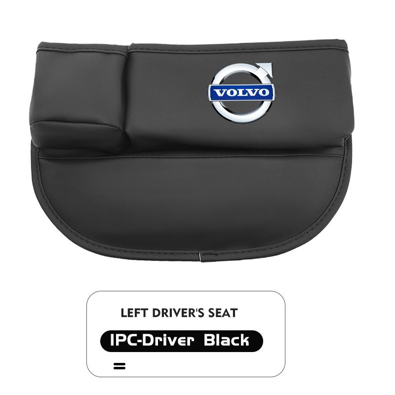 For Volvo Car Seat Gap Organizer Storage Box Keys Card Cup Phone Holder V40 V60 C30 C70 S60 S80 S90 XC40 XC60 XC70 XC90 T6