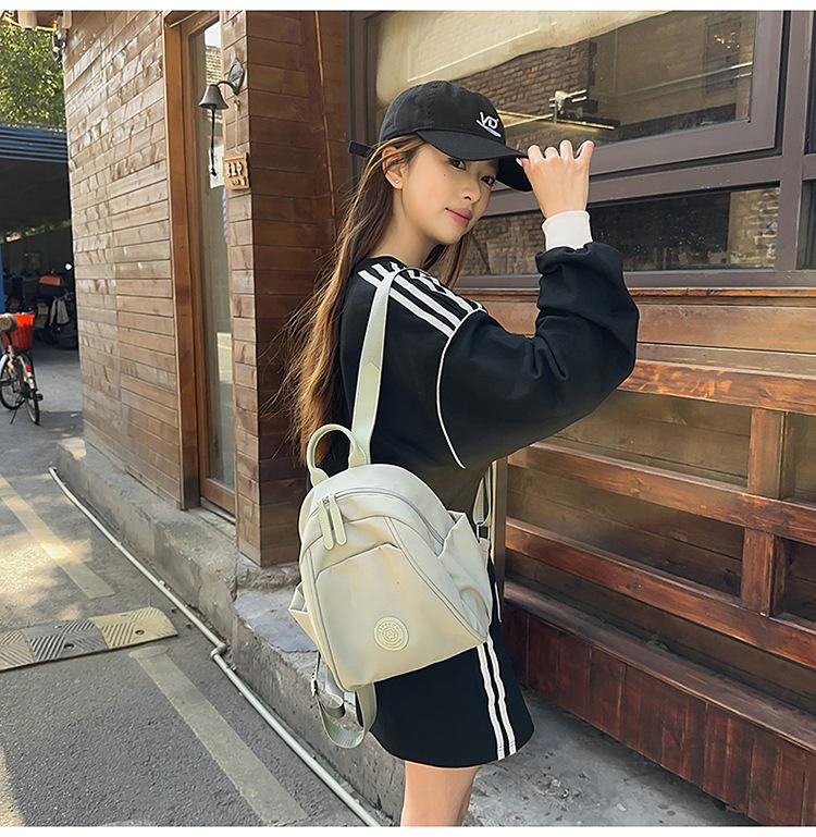 Весенняя прогулка Женский легкий многофункциональный рюкзак - Большая вместимость, двойной плечевой, повседневная сумка для мамы