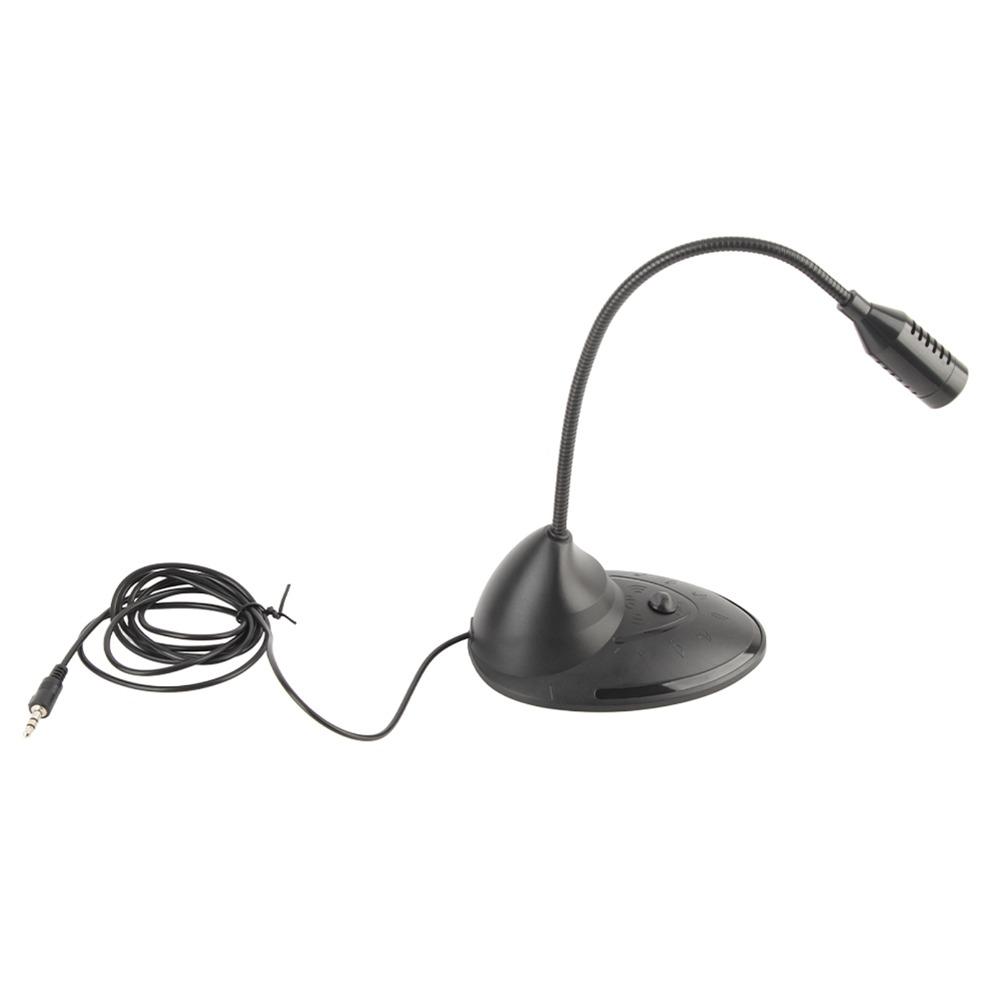 Directivity Omnidirectional Microphone 3.5mm Plug Computer Microphone Notebook Microphone  PC Use