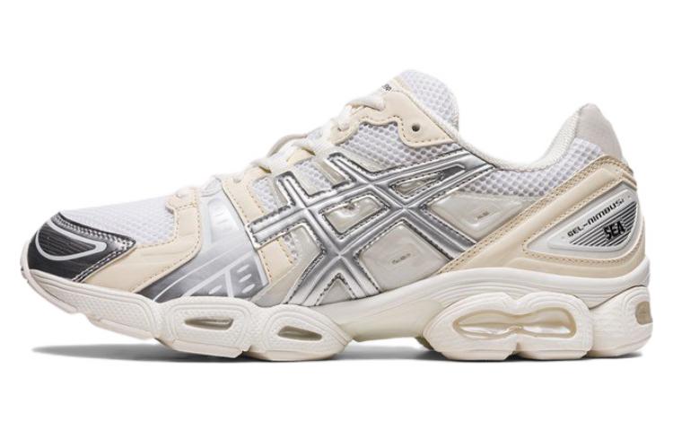 Asics Гель Nimbus 9 Ветер и Море Белый Серебристый 1201A801-100