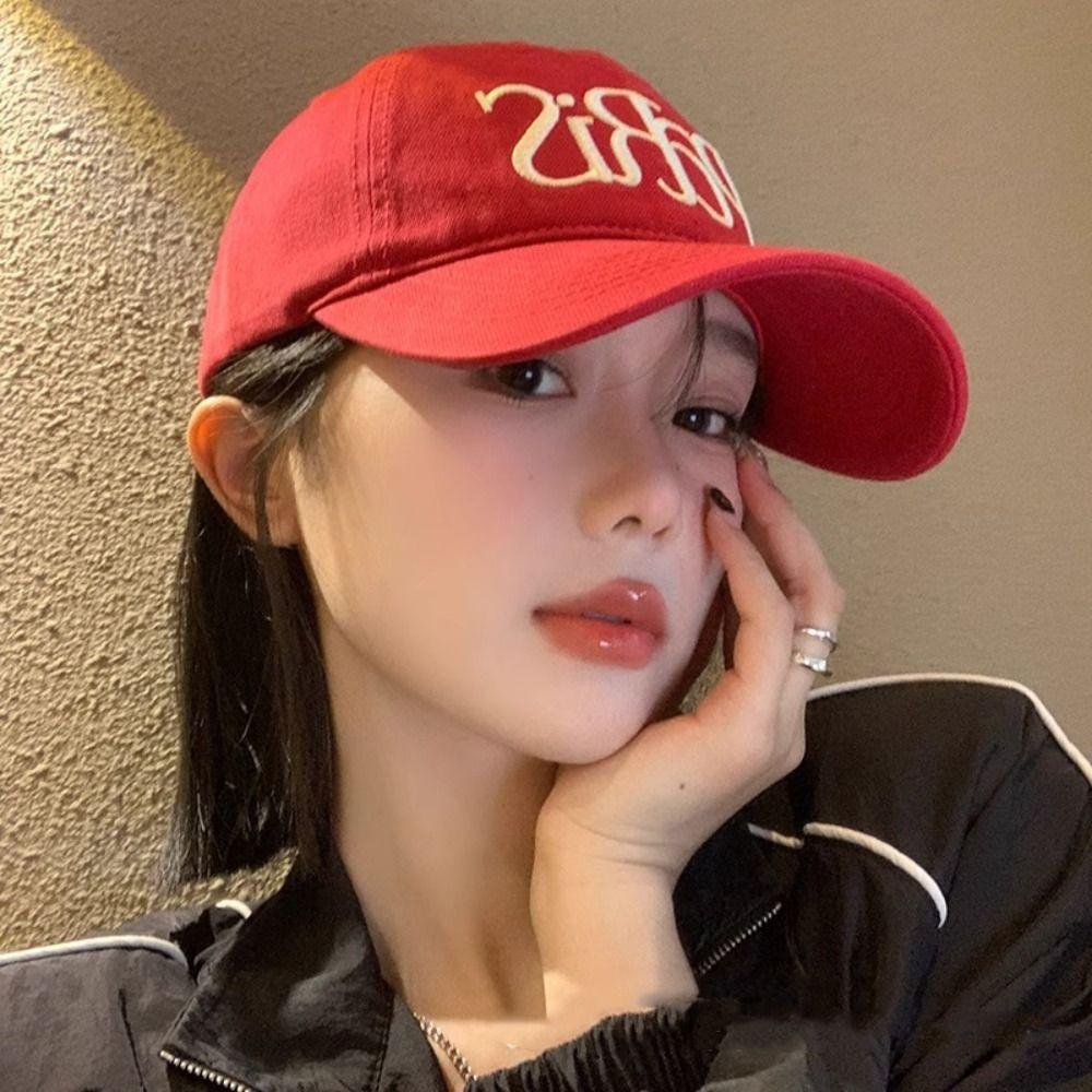 NYC Embroidery Baseball Cap Embroidered Sun Hat Versatile Letter Baseball Hat  Spring Summer