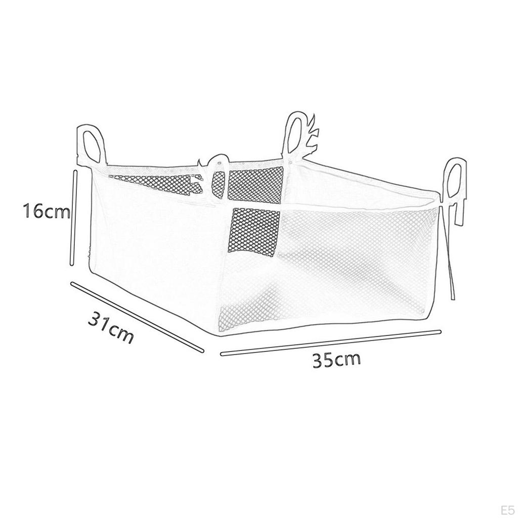 Wheelchair Under Seat Storage Bag Rollator for Seniors Women