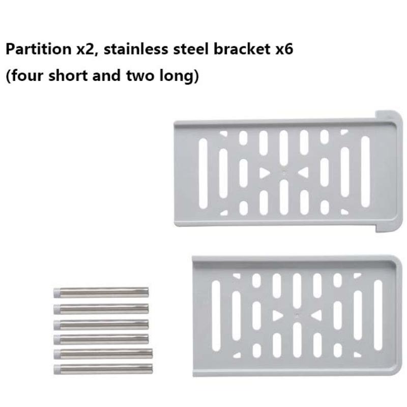 Многофункциональная выдвижная полка под раковиной, подставка для посуды, полка для приправ, полка для хранения кухонных принадлежностей, полка для обуви из нержавеющей стали