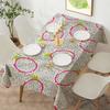 Cartoon Fruit Polyester Tablecloth for Dining Room, Hotel, or Festival Decoration
