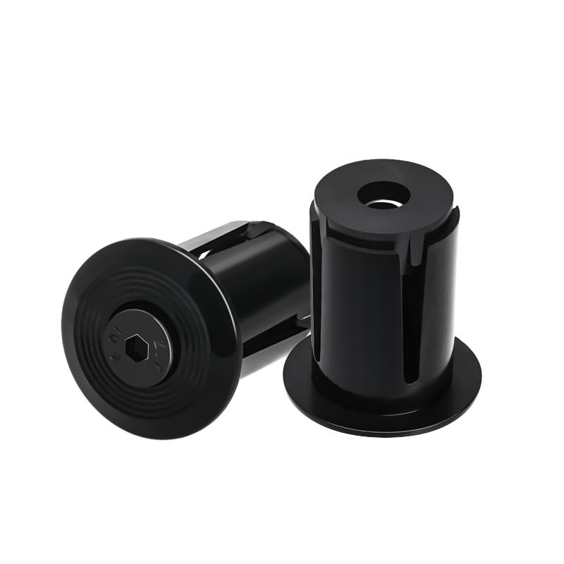 Заглушки для руля велосипеда, расширяющиеся, регулируемые, фиксирующие, пластиковые заглушки для руля, для шоссейного велоспорта, горного велосипеда, заглушки для ручек