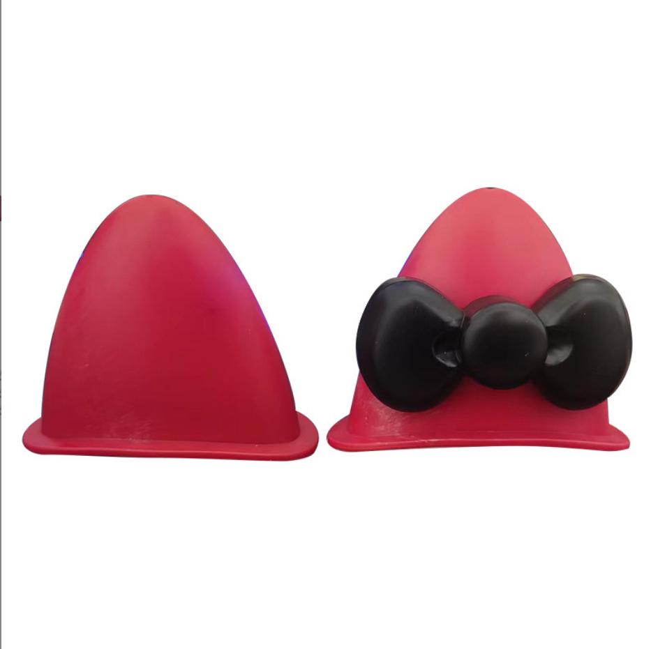 Универсальные ушки и бантик в виде котенка для детских шлемов