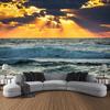 Пейзаж, пляж, закат, гобелен, настенный, большой, красивый, для спальни, для спальни