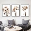 Nordic Style Fancy Flower Canvas Painting Living Room Wall Picture Poster Decor